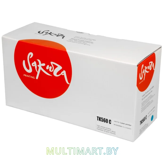 Картридж Sakura Printing SATK560C (Аналог KYOCERA MITA TK-560C)
